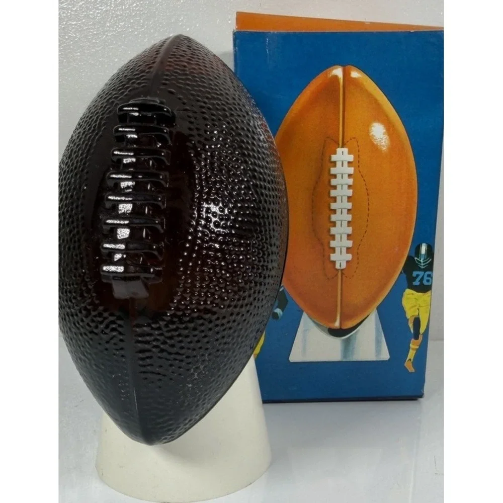 VINTAGE AVON FOOTBALL FIRST DOWN DECANTER NOS Full SPORTS RALLY BRACING LOTION